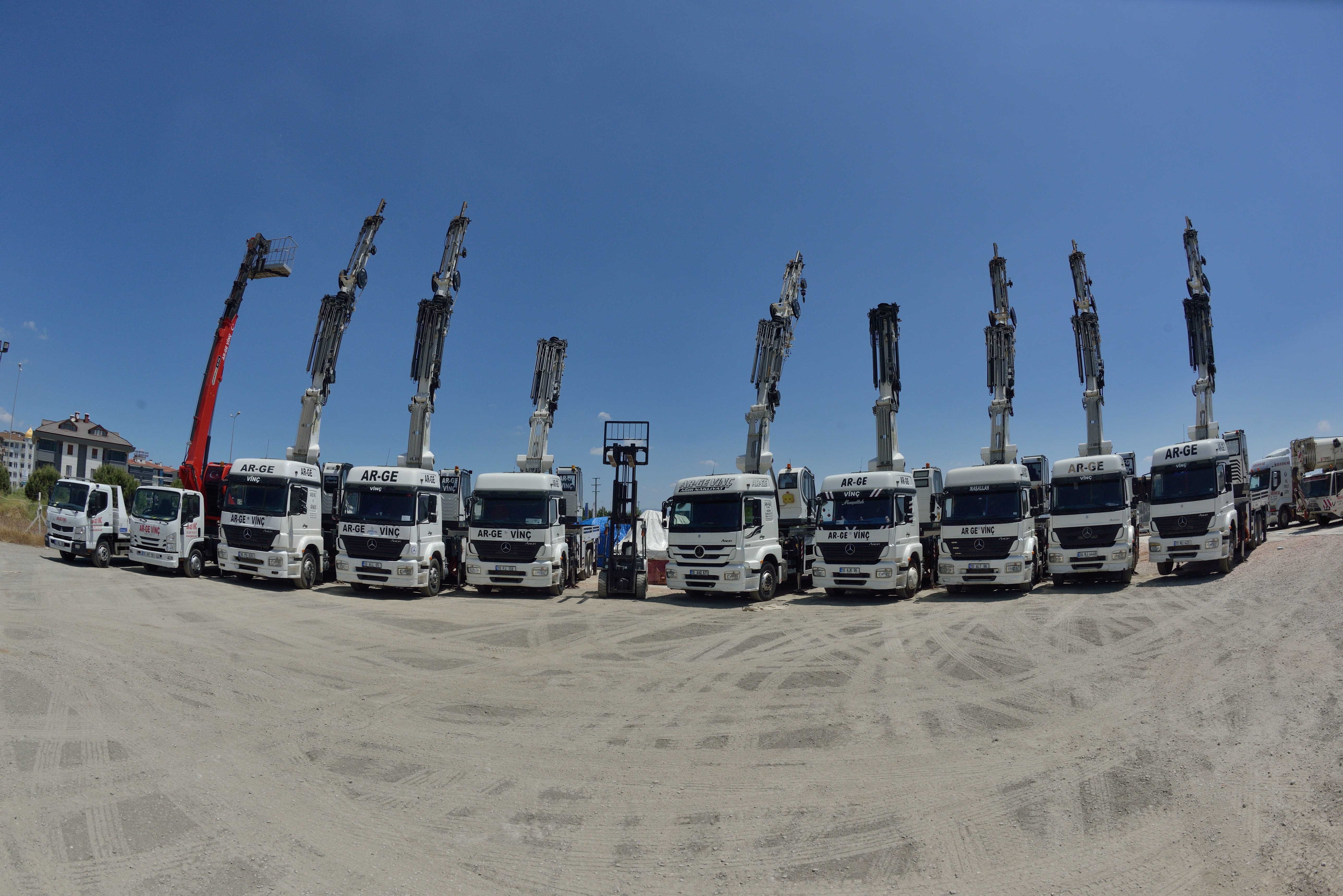 Ar-Ge Vinç Bandırma Kiralık Vinç ve Platform Hizmetleri