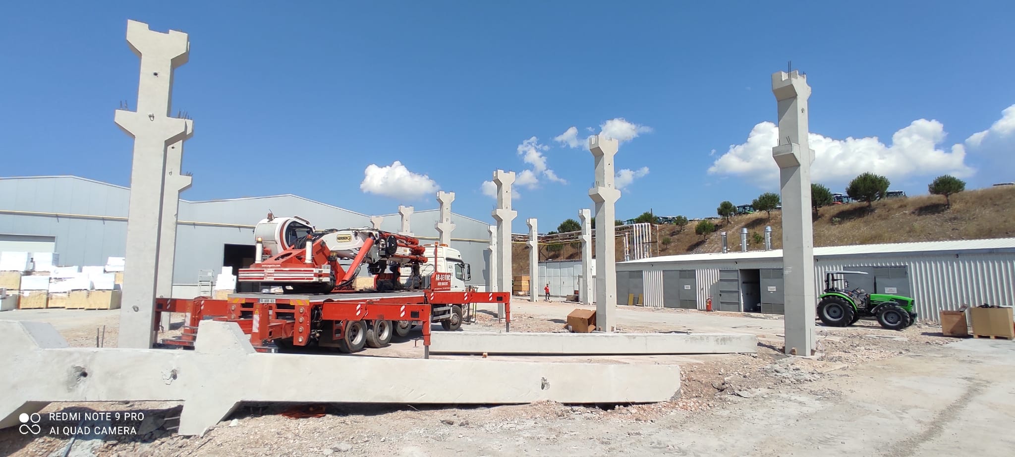 Ar-Ge Vinç Bandırma Kiralık Sepetli Vinç Çalışması