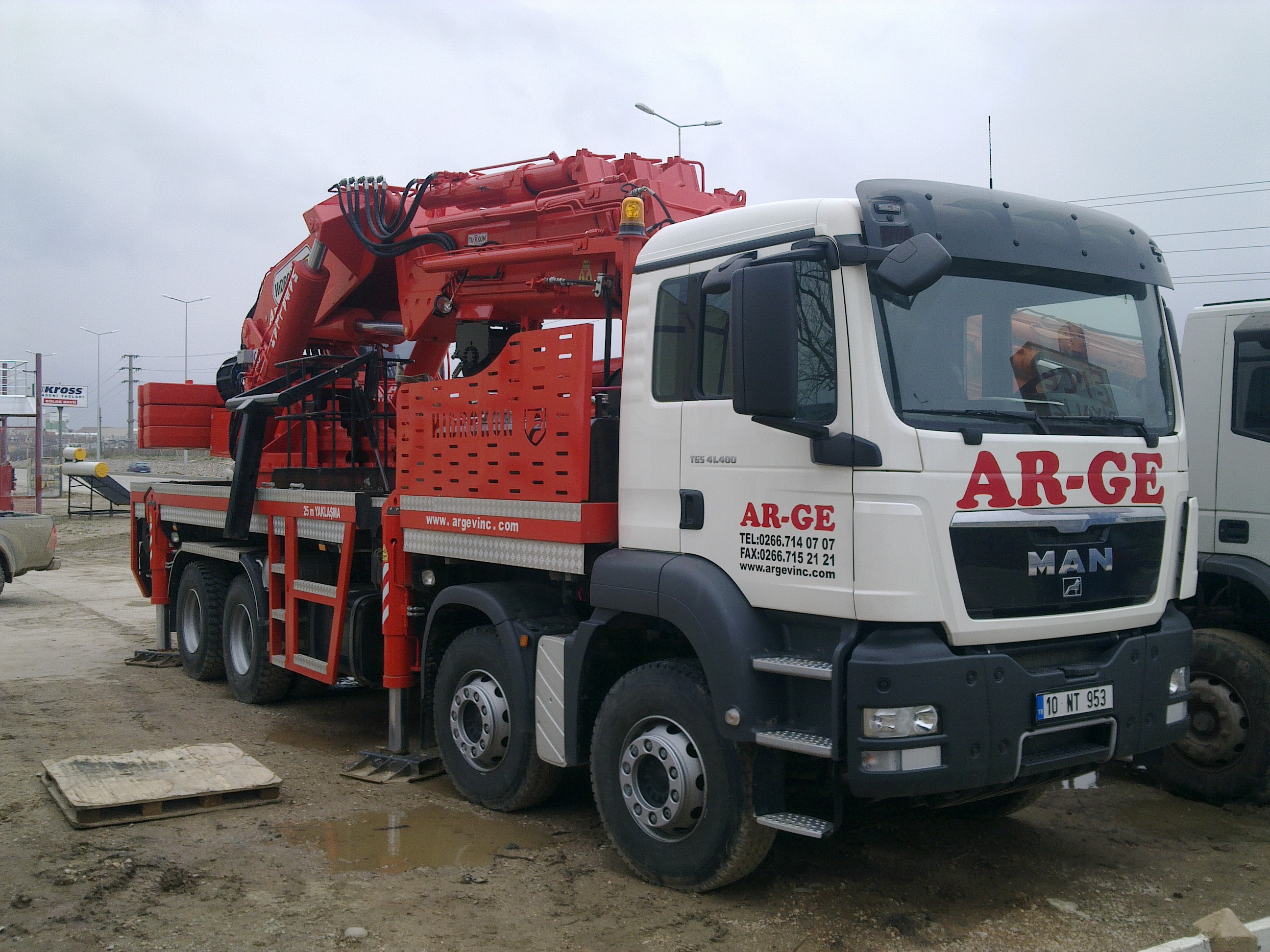 Ar-Ge Vinç Bandırma Kiralık Dikey Platform Çalışması